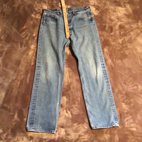 VINTAGE 501 Levi’s (1997, 1999, & 2001) red tag Jeans (lot of 5) | 34 x 32 - Picture 9 of 17